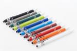 Tonnel Soft touch ballpoint pen Purple/red