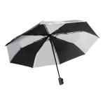 Radians Fold Reflektierender RPET-Regenschirm Schwarz