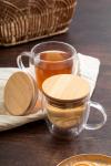 Grobina Mini Thermotasse aus Glas Natur
