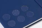 Senspuk Antistress-Notizbuch aus RPU Blau