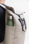 Rebyss Roll Recycelten Canvas Rucksack Beige