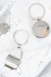 Kapka bottle opener keyring Silver