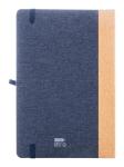 Coppet Notizbuch aus RPET Dunkelblau