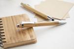 Tashania Touchpen mit Kugelschreiber aus Bambus Natur