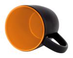Sculptus Tasse Orange/schwarz