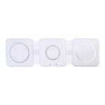 FolCharge 3in1 Wireless-Charger aus RABS Weiß