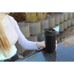 Kaffeebecher "Premium Deluxe" Schwarz