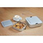 Lunch box "Quadrado", large Silver