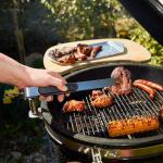 Grillzange "Opener" mit Kapselheber, 35 cm Grau