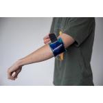 Kühl-/Wärmekissen "Velcro" Blau