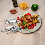 Barbecue skewer "Picante", set of 4 Silver