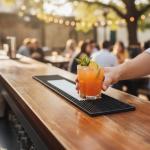 Bar mat ‘Classic’, small Black