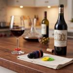 Weinstopper "Rainbow" Schwarz