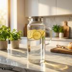 Glass Carafe “Vivara” , 2 L Transparent
