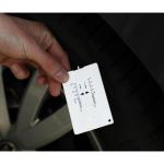 Tyre tread measuring device "Card" White
