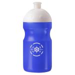 Water bottle "Fitness" 0.5 l with suction lock White