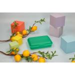 Storage box "School box" junior Milky transparent
