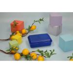 Storage Box „School Box“ medium with separator Milky transparent
