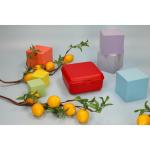 Vorratsdose "Cube" deluxe, mit Trennschale Amerika rot