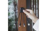 2087 | Xoopar Octopus Charging cable Schwarz