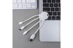 2087 | Xoopar Octopus Charging cable Weiß
