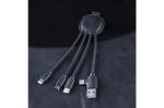 4000 | Xoopar Iné Smart Charging cable with NFC Schwarz