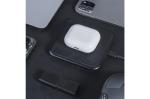 2259 | Xoopar Iné Wireless Fast Charger - Recycled Leather 15W Schwarz