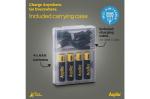 Aqiila Rechargeable USB-C Batteries AAA 600mAh 4-p Black