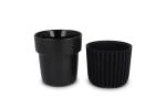 InSideOut All Black Premium Mug Fjord 280ml Black