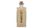 InSideOut Square Recycelte Glaswasserflasche ReuuZ mit Korkverschluss 1 l Transparent