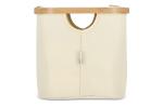 InSideOut folding basket with lid Sogne 38 x 26 x 25cm rPET Ecru
