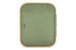 InSideOut folding basket with lid Sogne 40.5 x 33 x 42cm rPET Olive