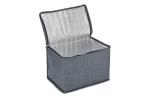 InSideOut faltbar (Kühlung) Korb Sogne 38 x 26 x 25cm rPET Dunkelgrau