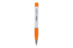 Ball pen Hawaii with tri-colour highlighter Orange/white
