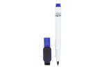 Whiteboard marker with magnet &amp; wiper Aztec blue