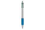 Ball pen 4 colours Blue/silver