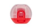 All-in-One Lunch Bowl Container with Sauce Compartment & Spoon-fork Red