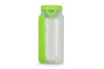 All-in-One Lunch Bowl Container with Sauce Compartment & Spoon-fork Light green