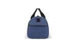 Recycled cotton canvas duffle bag Harper Dark blue
