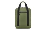 PU-beschichteter R-PET 600D Rucksack 27,5 x 12 x 37,5 cm 12 l Olivgrün