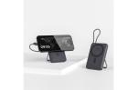 Nova Wireless Powerbank Compatible with MagSafe and Apple Watch 10000 mAh Dark grey