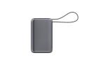 Nova Laptop 65W Powerbank mit integriertem USB-C-Kabel 30000 mAh Dunkelgrau