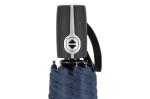 Taman Pongee 21" Faltbarer windproof Regenschirm Auto open & close Dunkelblau