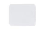 Microfiber mouspad with silicon dots 18x22cm (325g/m²) sublimation White