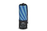 R-PET quick dry beach towel 100x180cm with pouch (200g/m²) sublimation Aztec blue