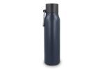 Carabiner matt finish Thermo bottle 600ml Convoy grey