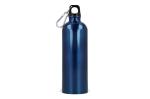 R-Edelstahl einwandige Flasche mit Karabiner 750ml Blau