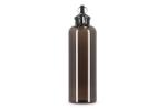 Noa water bottle R-PET 750 ml Transparent Transparent black