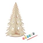 TREE AND PAINT DIY wooden Christmas tree Timber