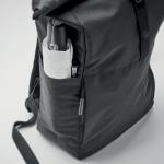 VALLEY ROLLPACK Rolltop-Rucksack 300D RPET Schwarz